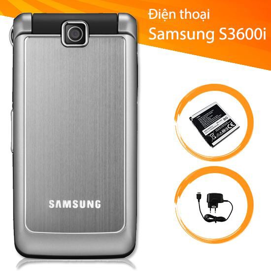 Điện thoại Samsung S3600i Chính Hãng - Nắp Gập - Bảo Hành 6 Tháng