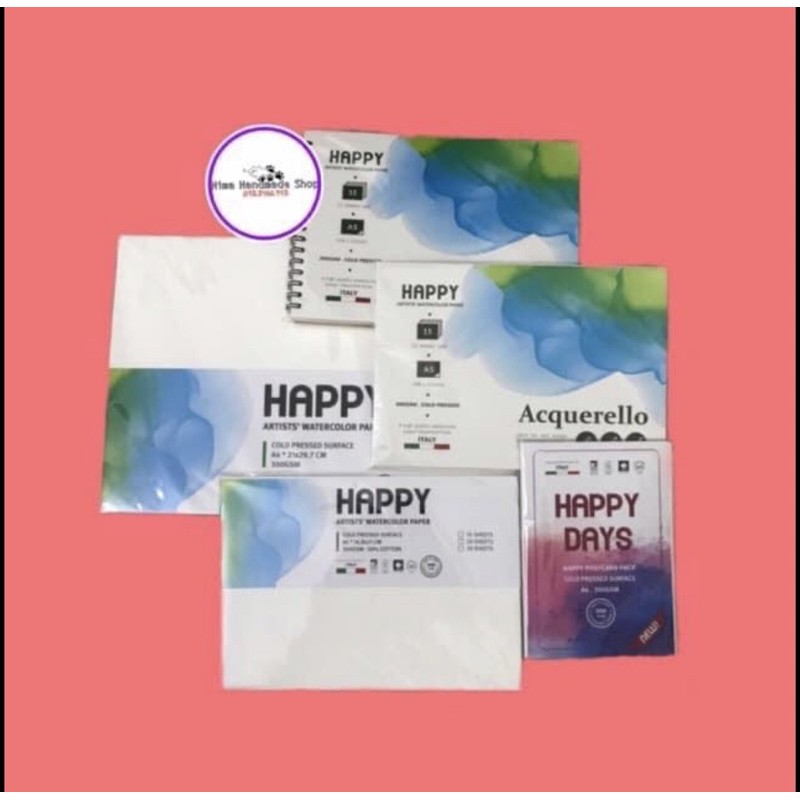 [Mua 1 tặng 1] Giấy Happy 300gsm - Chính hãng - Quà đọc mô tả - Giấy Happy 250gsm