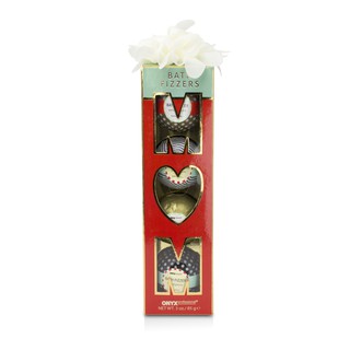 Bom tắm, viên thả bồn tắm Onyx Be Happy Bath Bomb Set 4 hương gỗ, dứa, bạch đàn, đàn hương hàng Mỹ có bill