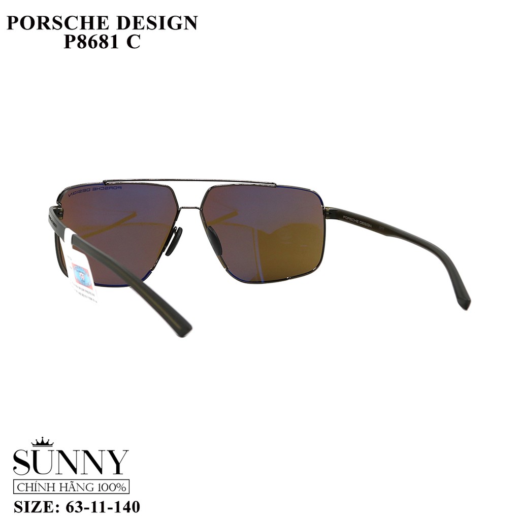 Kính mát Porsche Design P8681 C chính hãng, bảo hành toàn quốc