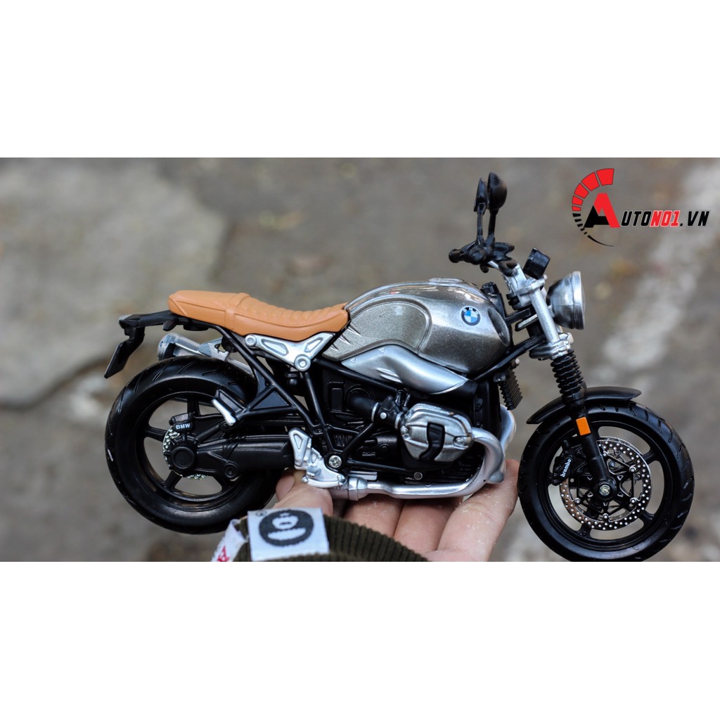 MÔ HÌNH XE BMW R NINE T SCRAMBLER 1:12 MAISTO 6886