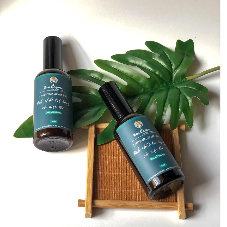 TINH CHẤT TRỊ RỤNG VÀ MỌC TÓC Organic Hair Growth Spray - handmade BY LAM ORGANIC | BigBuy360 - bigbuy360.vn