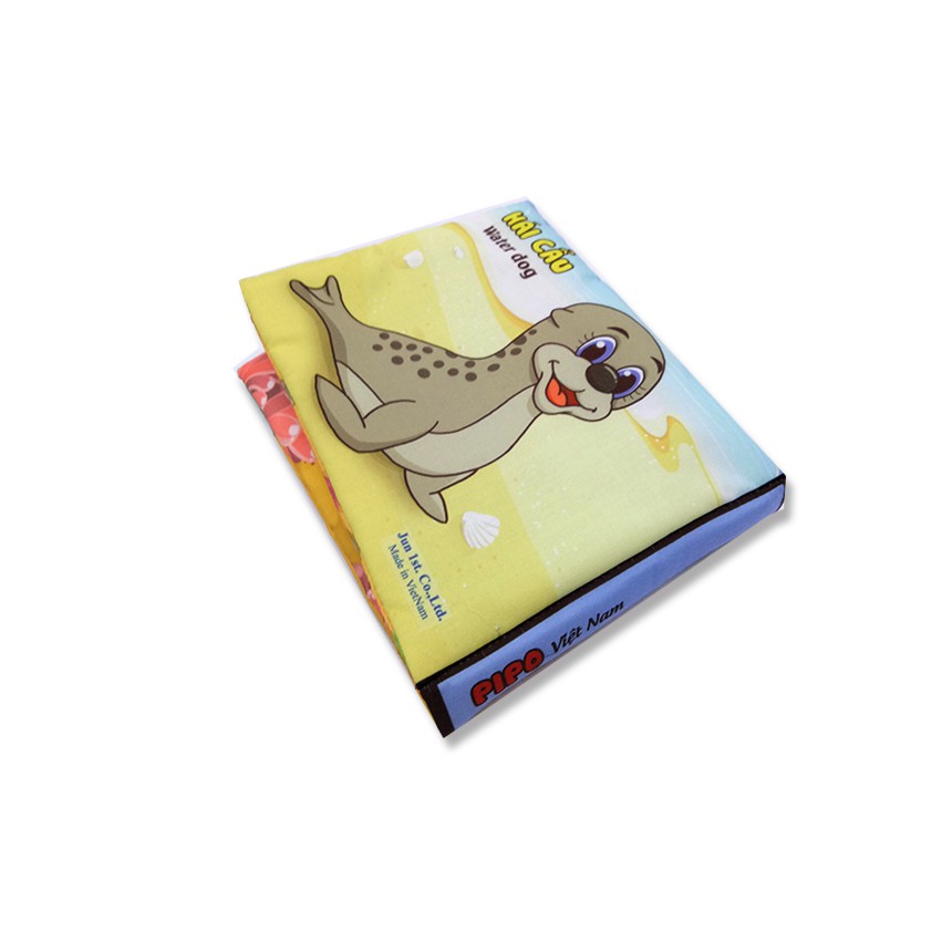 Bộ sách vải Pipovietnam (Động vật + Hoa quả + Số đếm+ Sinh vật biển)