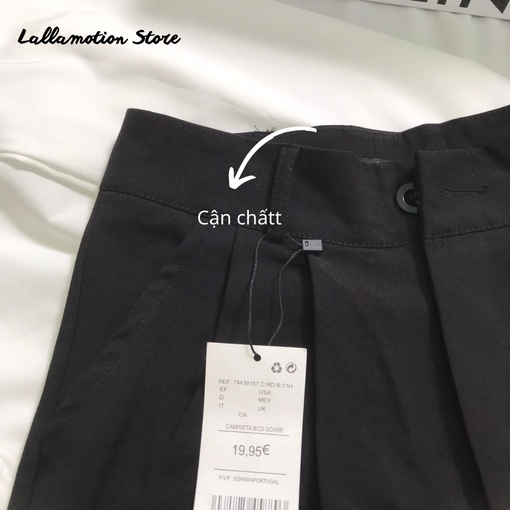Áo sơ mi nữ trơn basic form rộng lụa hàn kiểu dài tay ulzzang vintage hàn quốc trơn Lallastore 37 | BigBuy360 - bigbuy360.vn