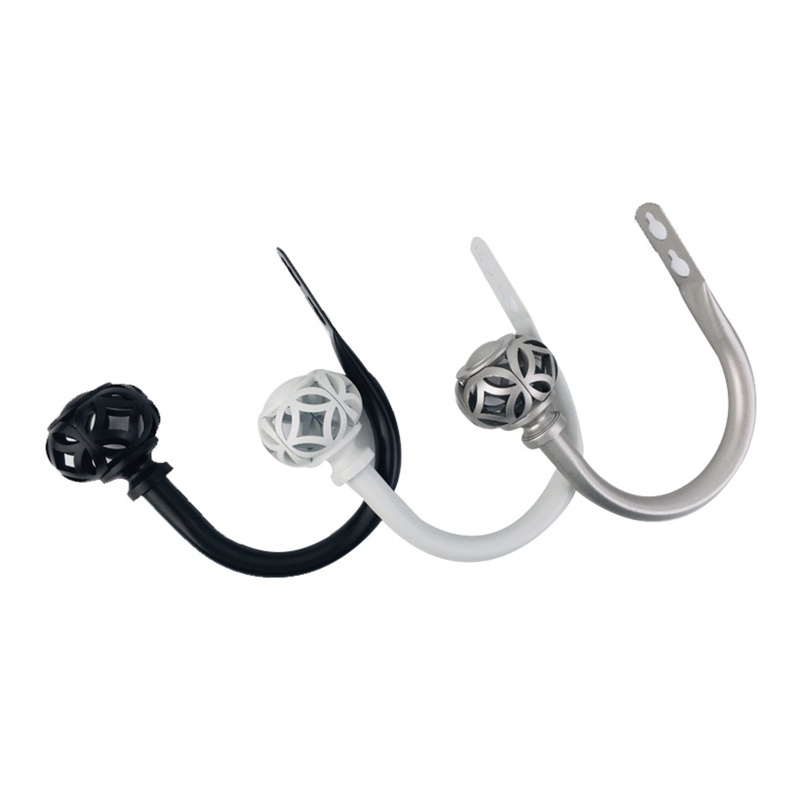 Set 2 Móc Treo Rèm Cửa Hình Chữ U Chịu Tải Nặng