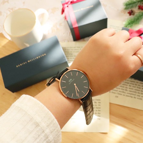 Đồng Hồ Nam Nữ Daniel Wellington Classic Reading Rose Gold Black 36mm & 40mm DW Chính Hãng - OtisWatch