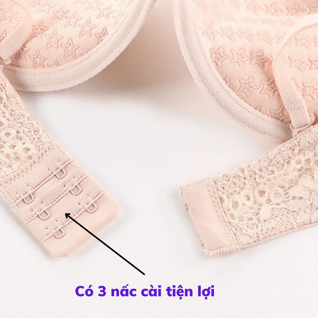 Áo ngực nữ có gọng đúc su cao cấp, Áo lót không dây đệm mút nâng ngực sexy quyến rũ DEVARI A2211