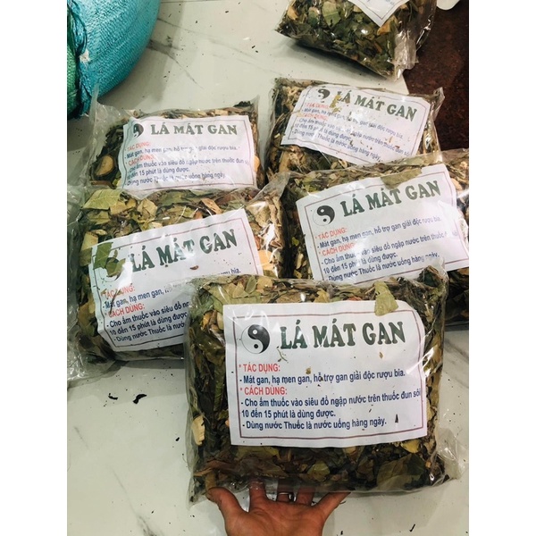 1kg Lá mát gan tiêu độc,mát gan , hạ men gan