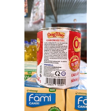 Lon sữa đặc có đường Ông Thọ hộp 380g