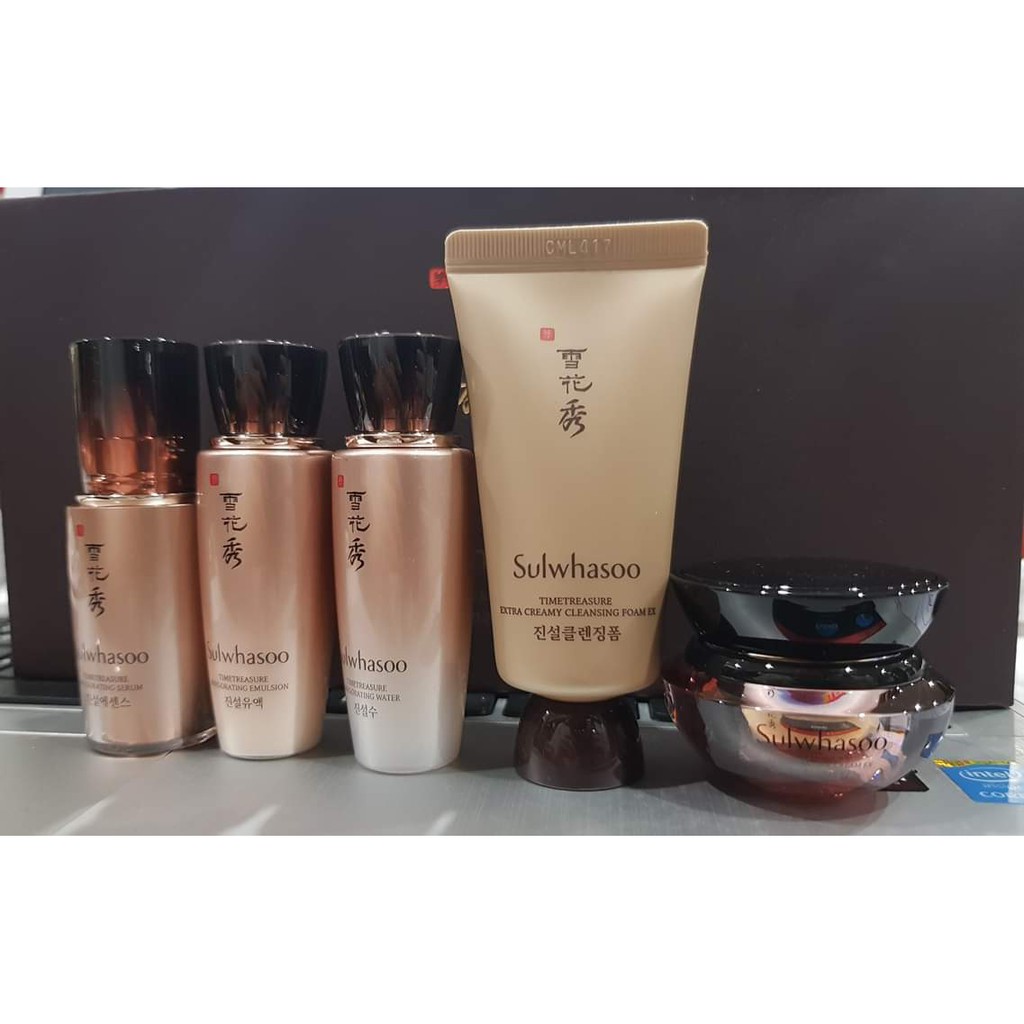 ✨[GIÁ TỐT NHẤT] 🌺[Hàng Chính Hãng] Set mini thông đỏ trẻ hoá da- Sulwhasoo Harmonizen Kit (5 items) 🌷 ✨