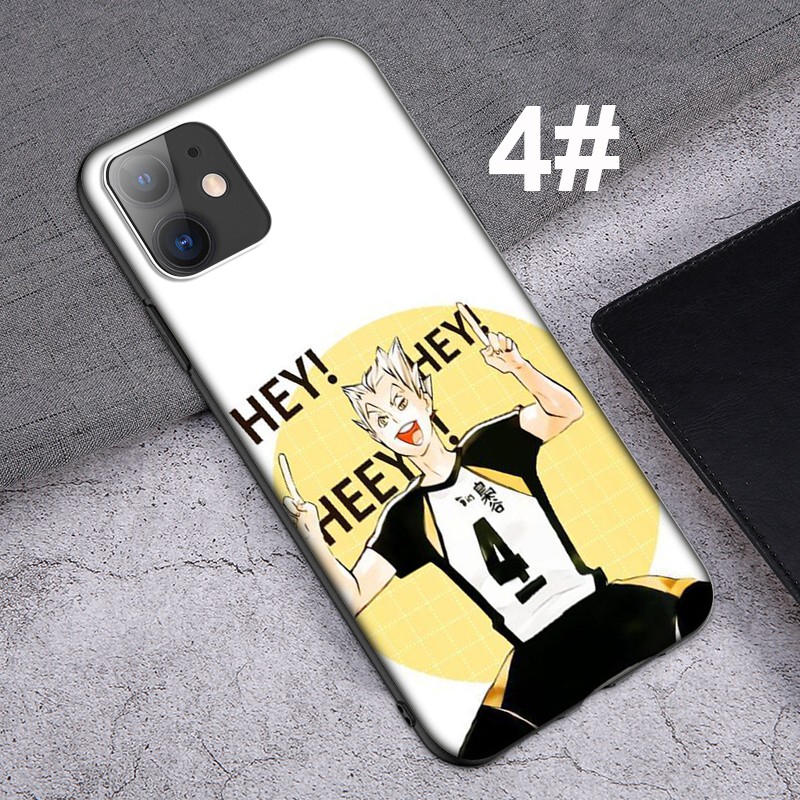 Ốp điện thoại in hình ảnh phim anime Haikyuu cho iPhone 5 5s SE 6 6S 7 8 Plus X XR XS Max 63LU