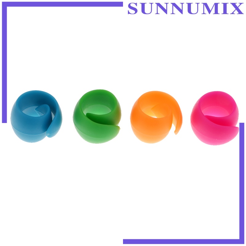 Bộ 4 Cuộn Chỉ Quấn Nhiều Màu Sắc Tiện Dụng