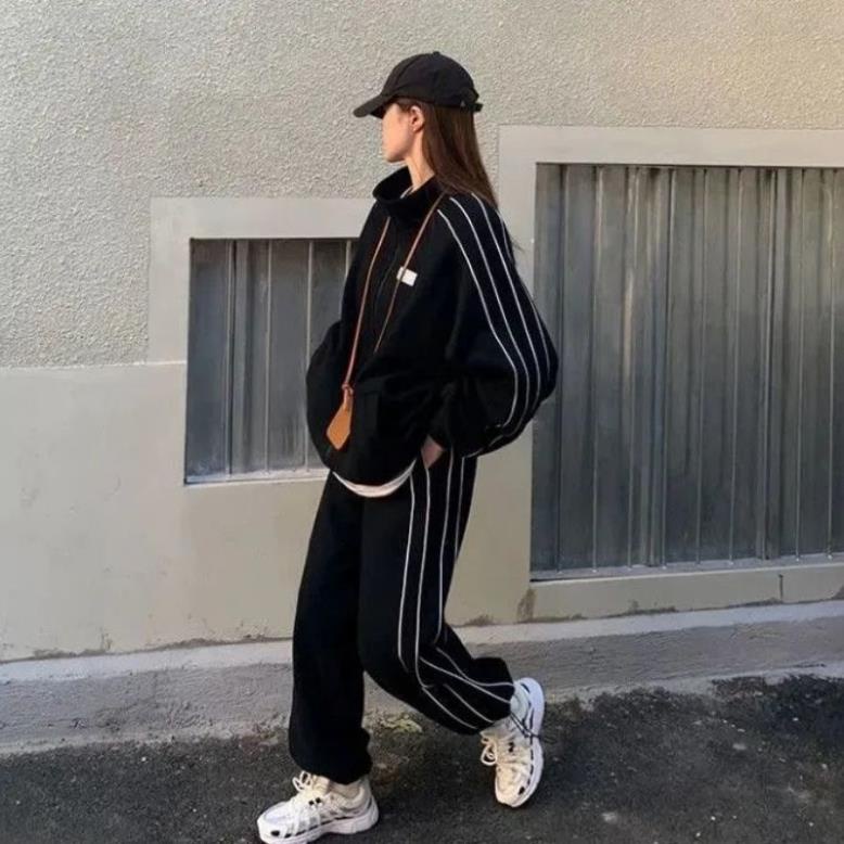 ORDER TB-   SET QUẦN ÁO THỂ THAO UNISEX HOẠ TIẾT SỌC HÀNG QUẢNG CHÂU