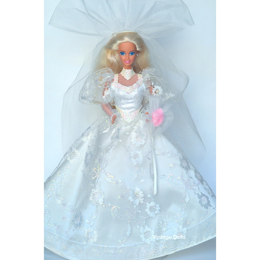 Búp bê barbie xinh đẹp đầm cưới, 28 cm hộp hư búp bê đẹp