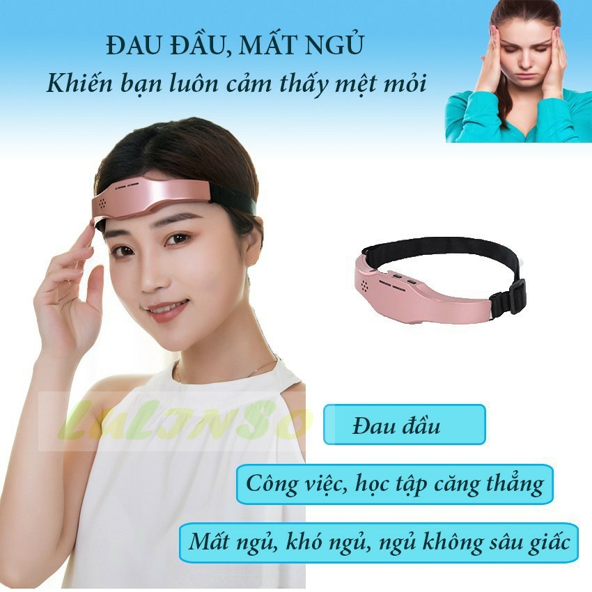 Máy Massage Đầu Thông Minh Hỗ Trợ Điều Trị Mất Ngủ - Châm Cứu