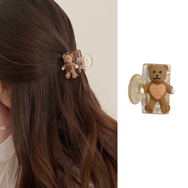 Kẹp tóc đính hoa và đám mây 3D hoạt hình cá tính đáng yêu cho bé gái