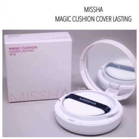 Phấn Nước Missha Magic Cushion Cover Lasting SPF50+ PA+++ (Mẫu mới 2019)