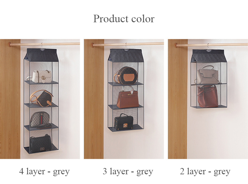 Túi treo tường đựng túi xách/quần áo chống bụi tiện dụng