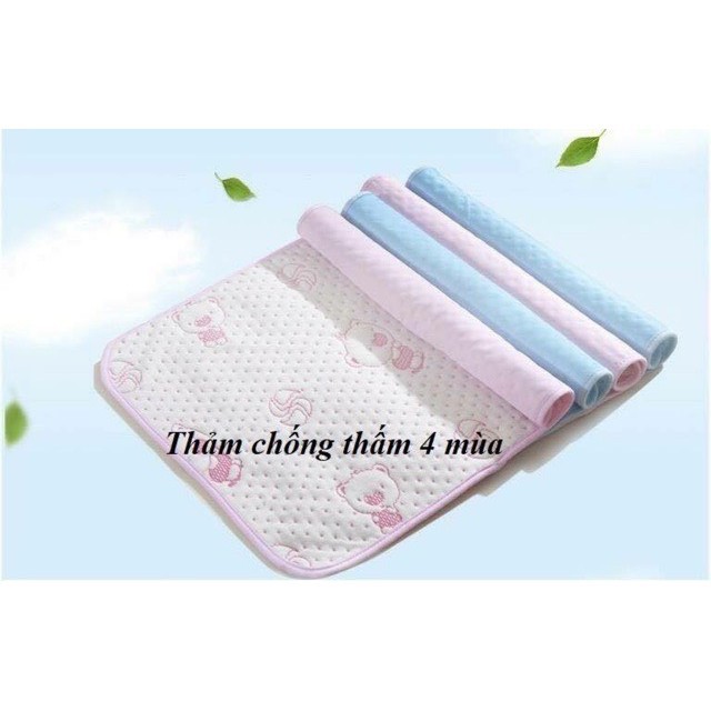 Tấm lót chống thấm 4 lớp cho bé yêu