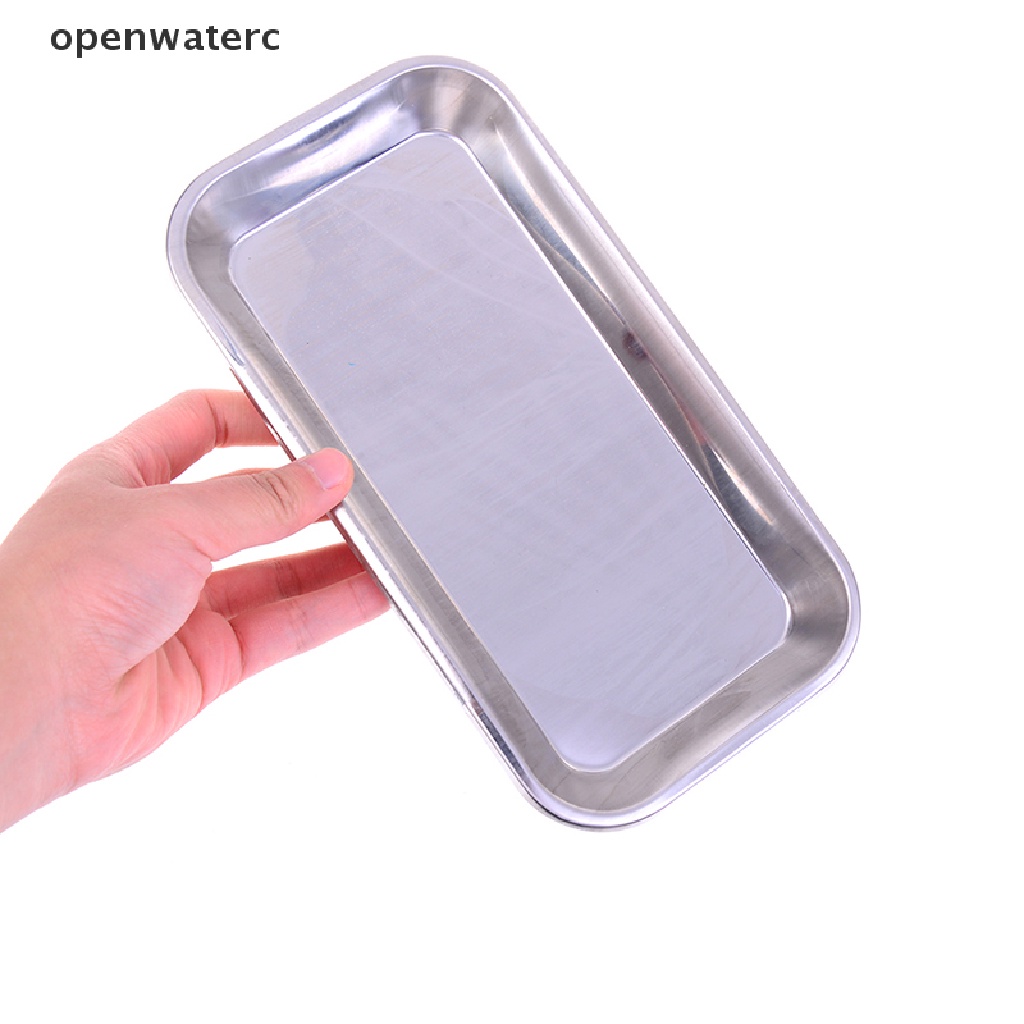 Khay Đựng Đồ Phẫu Thuật Bằng Thép Không Gỉ 22X12X2cm vn