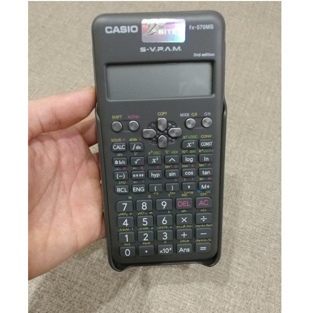 Máy tính CASIO FX-570MS - Chính hãng Bitex, Bảo hành 7 năm