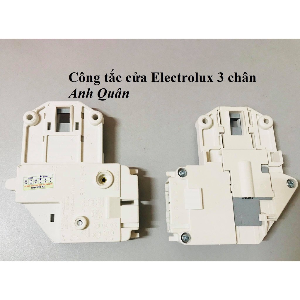 Công tắc cửa Máy giặt Electrolux 3 chân loại Khoá cửa elec 3 chân Chính hãng