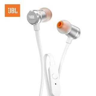 ❤ JBL T290 dual dynamic earphone in-ear subwoofer universal HIFI earplugs with wheat