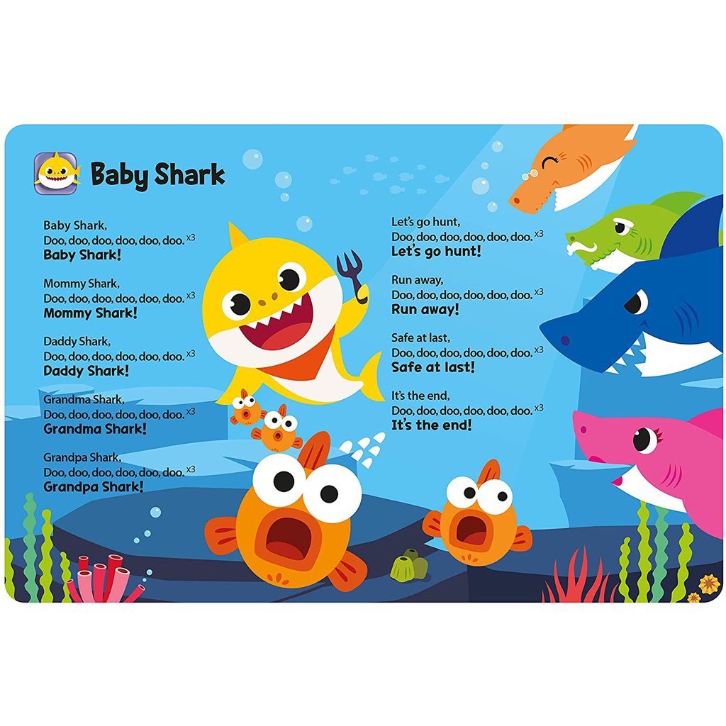 Sách - âm thanh học Tiếng Anh Pinkfong Sound book: Baby shark, Kids favourite, Car, Dinosaur, Animals