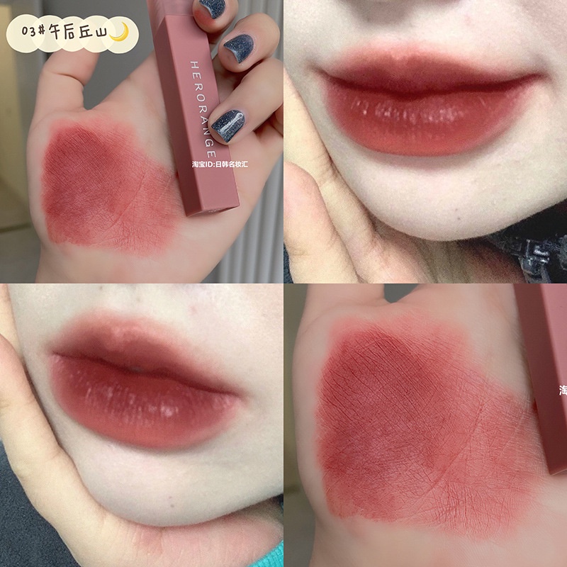 Son Lì Herrange Chống Nước Lâu Phai Chất Son Mượt Như Nhung