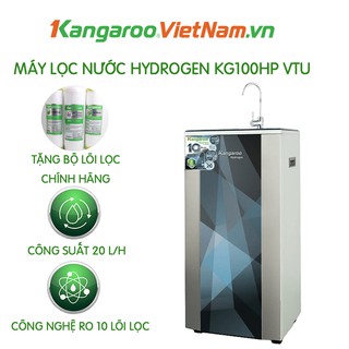 Siêu phẩm máy lọc nước hydrogen plus kangaroo kg100hp vtu- công nghệ ro vortex siêu tiết kiệm nước - bảo hành tới 2 năm