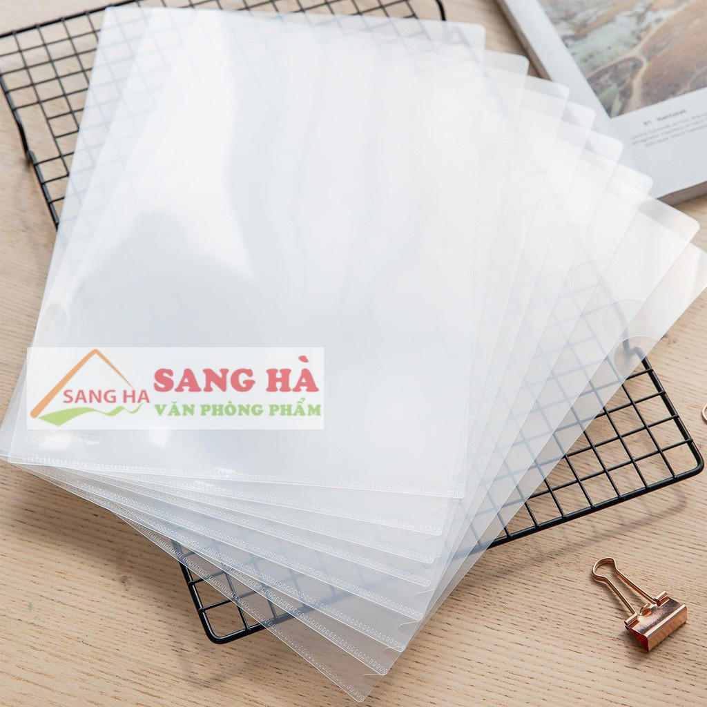Bìa lá Plus A4/F4 Nhựa Trong Chính hãng Nhật Bản- Văn phòng phẩm giá sỉ