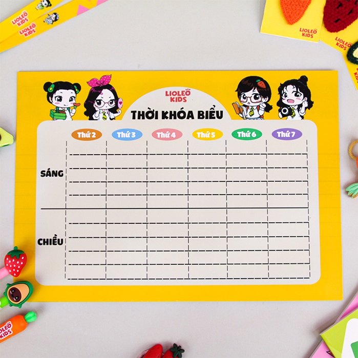 Thời khóa biểu Lioleo Kids