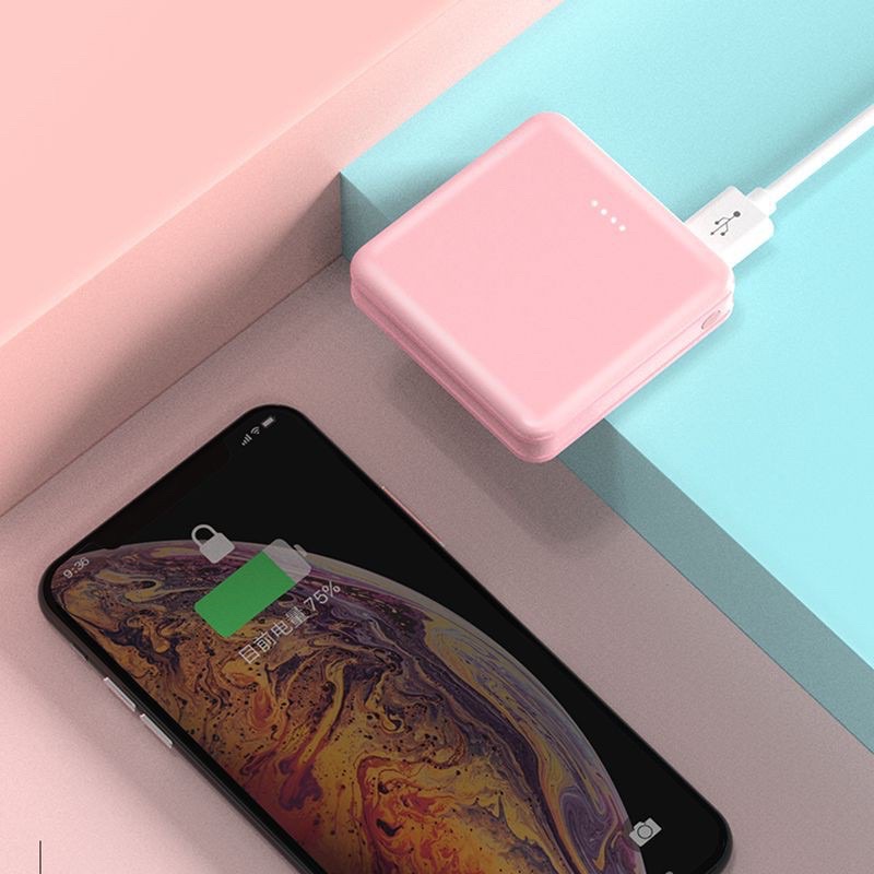 Sạc dự phòng mini Y44 20000mAh thiết kế dễ thương nhỏ nhắn dễ dàng mang theo tiện dụng