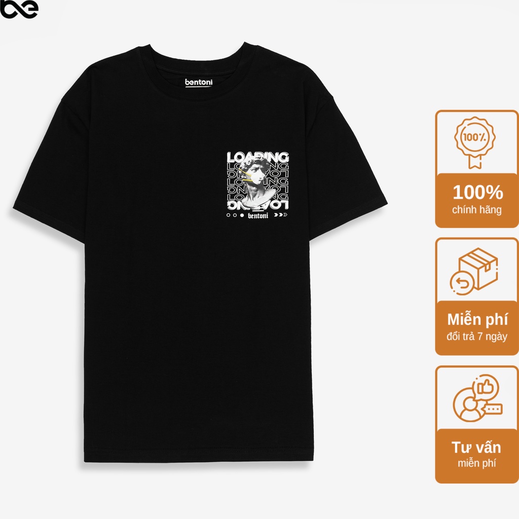 Áo thun cổ tròn nam Loading Tee nhiều màu, vải Cotton cao cấp co giãn,thấm hút tốt, có big size BENTONI