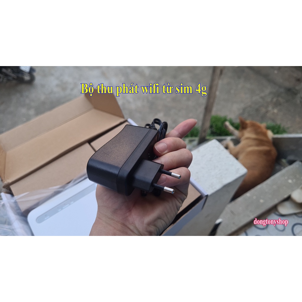 Bộ thu phát wifi sóng mạng di động 4G LTE tốc độ phủ sóng vùng cao không cần dây
