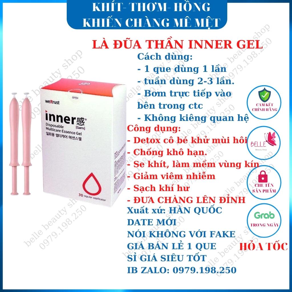 Đũa Thần Inner Gel Vệ Sinh Phụ Nữ Hàn Quốc Làm Sạch Se Khít Làm Hồng Vùng Kín