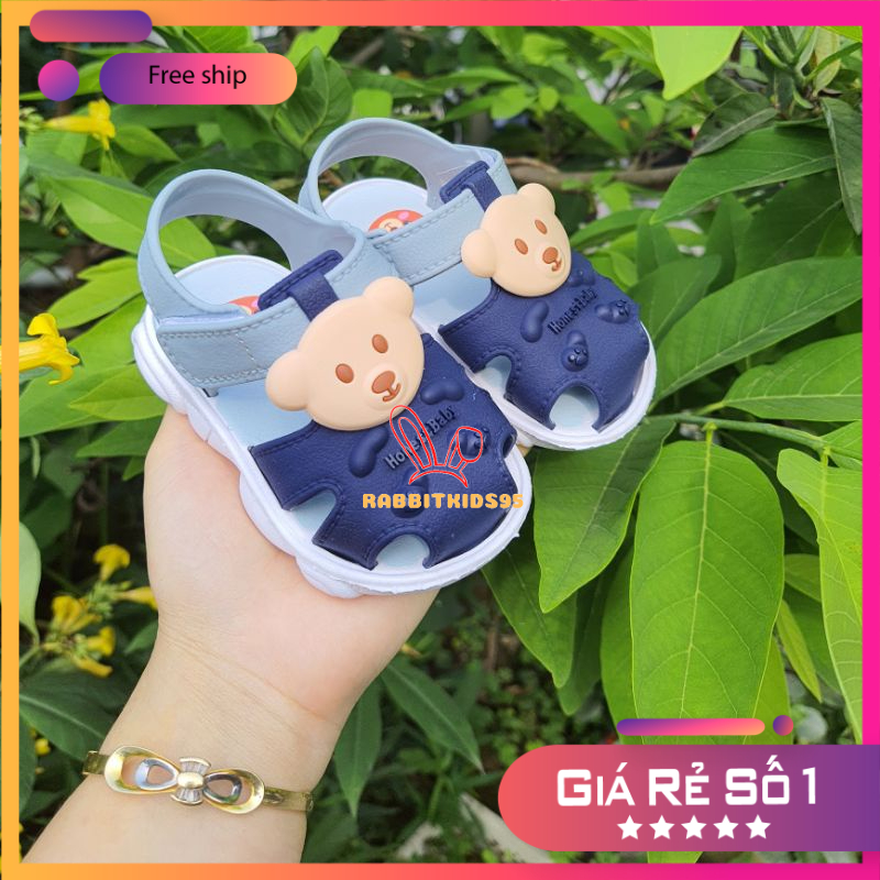 Dép tập đi cho bé,sandan tập đi đế mềm êm,chống trơn trượt cho bé