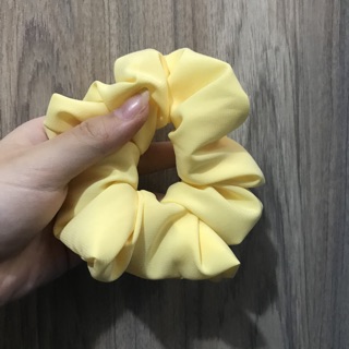 Yellow scrunchies