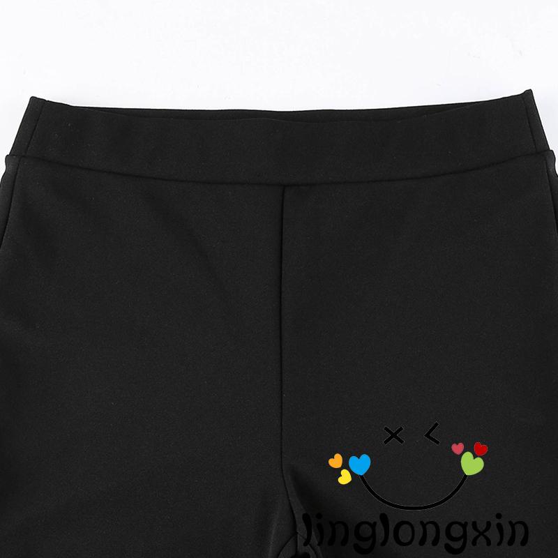 Quần Dài Ống Loe 2 Dây Màu Sắc Thời Trang Cho Nữ