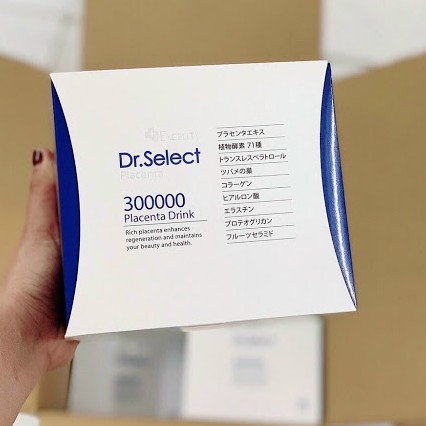 Tinh Chất Nhau Thai Heo Dr. Select Placenta Drink 300000 Nhật