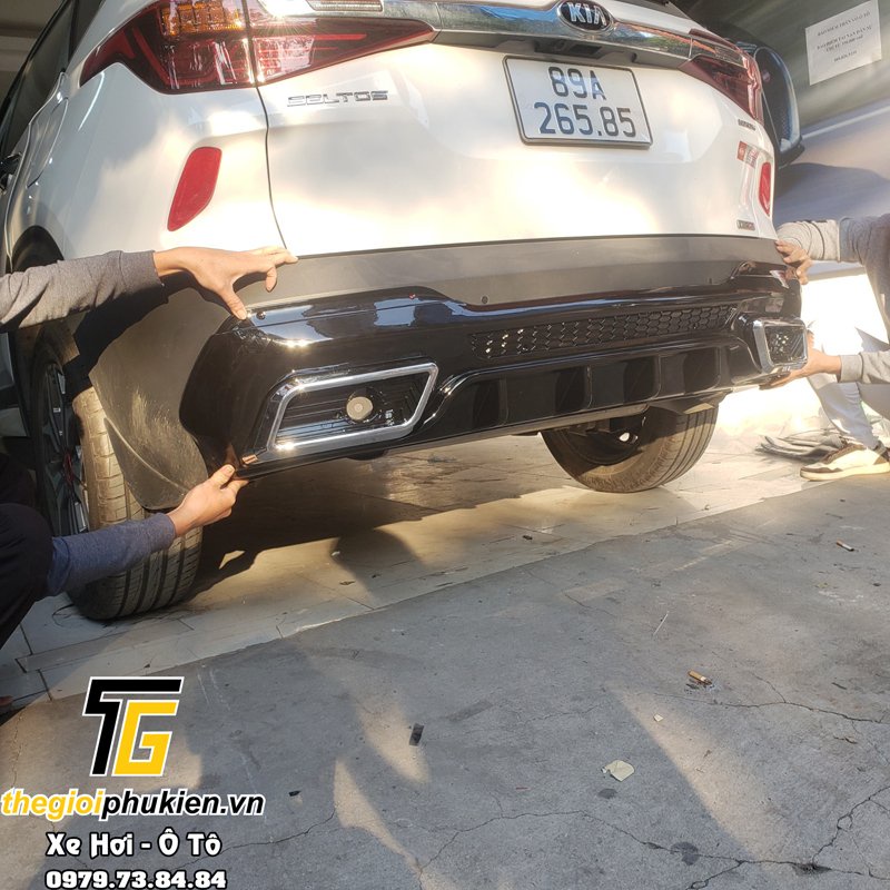 Lippo, Líp pô, Ốp cản sau theo xe KIA Seltos
