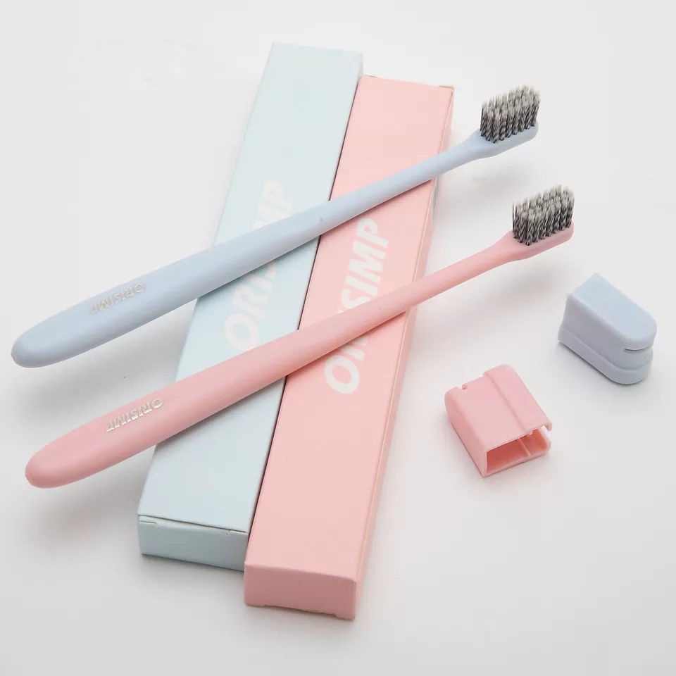 Bàn Chải Đánh Răng. Bàn Chải Đánh Răng Đầu Nhỏ Lông Mềm Cao Cấp Chống Chảy Xệ Phong Cách Nhật Bản Cho Gia Đình