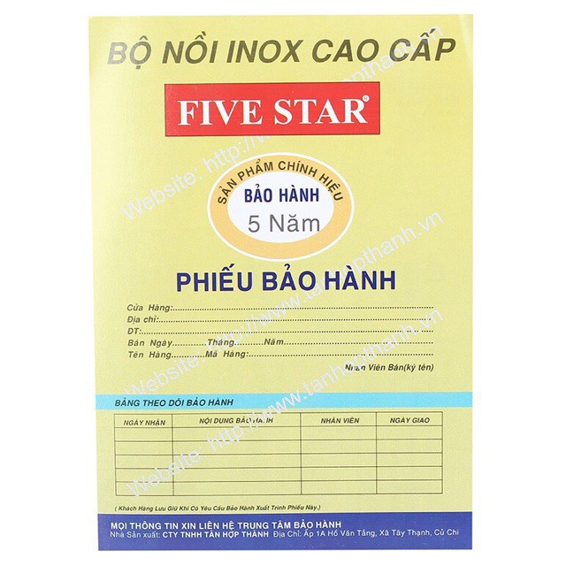 Bộ 3 Nồi Inox 3 Đáy Nắp Kính Fivestar FS06CG - Hàng Chính Hãng nấu ăn siêu ngon