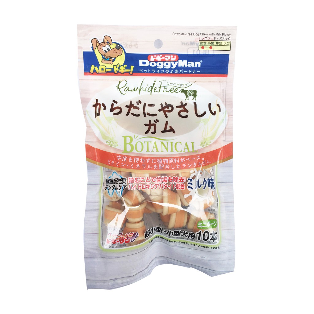 Xương nơ hương sữa danh cho chó cưng - DoggyMan thương hiều hàng đầu Nhật Bản