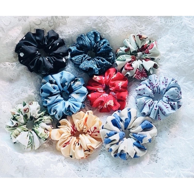 Dây buộc tóc dễ thương, dây buộc tóc handmade