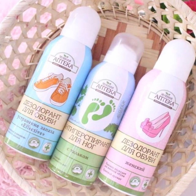  Xịt giày khử mùi Apteka