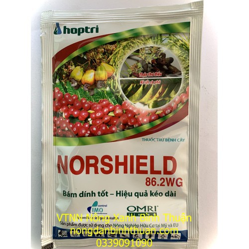 NỌC SIÊU, ĐỒNG ĐỎ trừ bệnh cây trồng Norshield 86.2WG - NORSHIELD