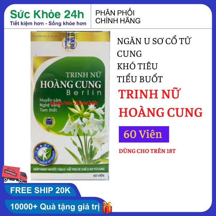 Trinh Nữ Hoàng Cung cao xạ đen tâm thất - Hỗ Trợ Điều Trị U Nang Buồng Trứng- U Xơ Tủ Cung Ở Nữ- U Xơ Lành Tiền Liệt