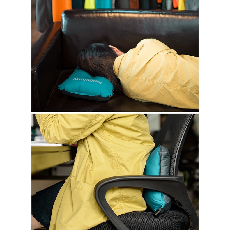 Gối Dã Ngoại Tự Bơm Hơi Naturehike NH17A001-L Đa Năng