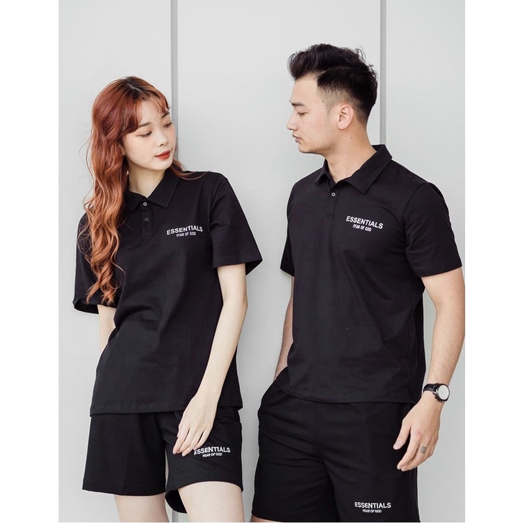 (Hàng Xuất Xịn) Quần Essentials short, quần ngố from rộng thoải mái quần đùi essentials short nỉ